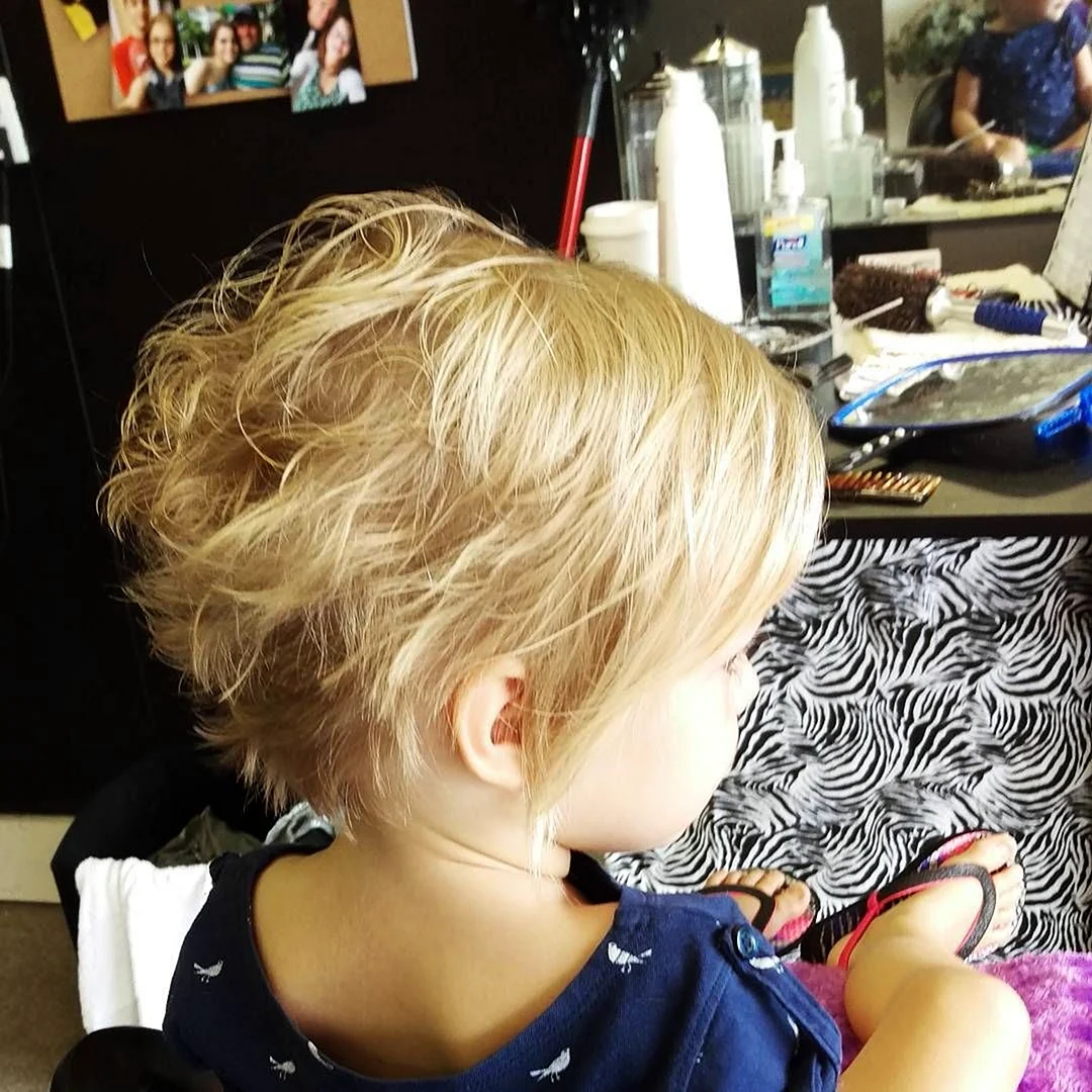 Детские стрижки на кудрявые волосы 3 года