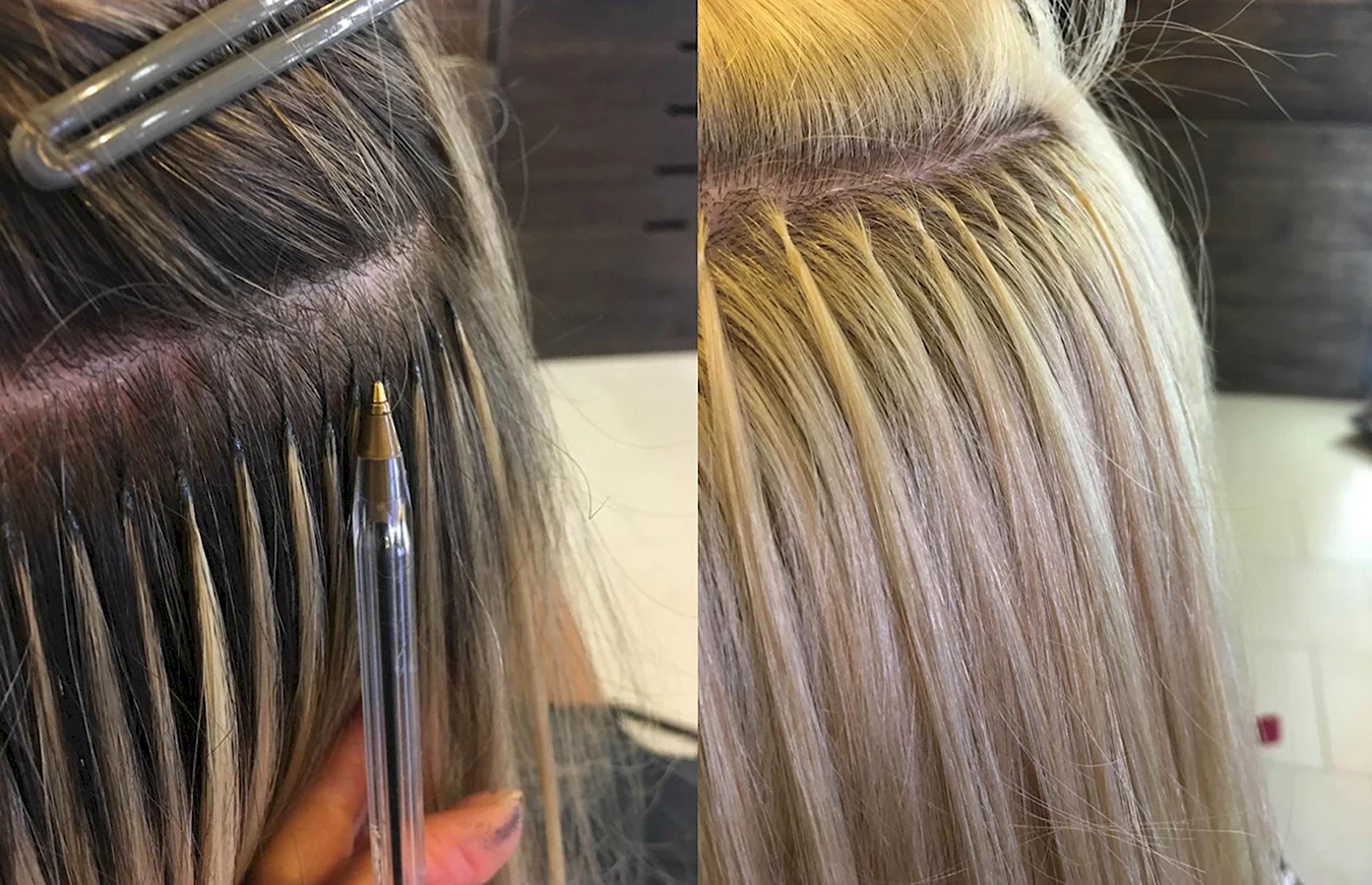 Fast Fusion наращивание волос техника