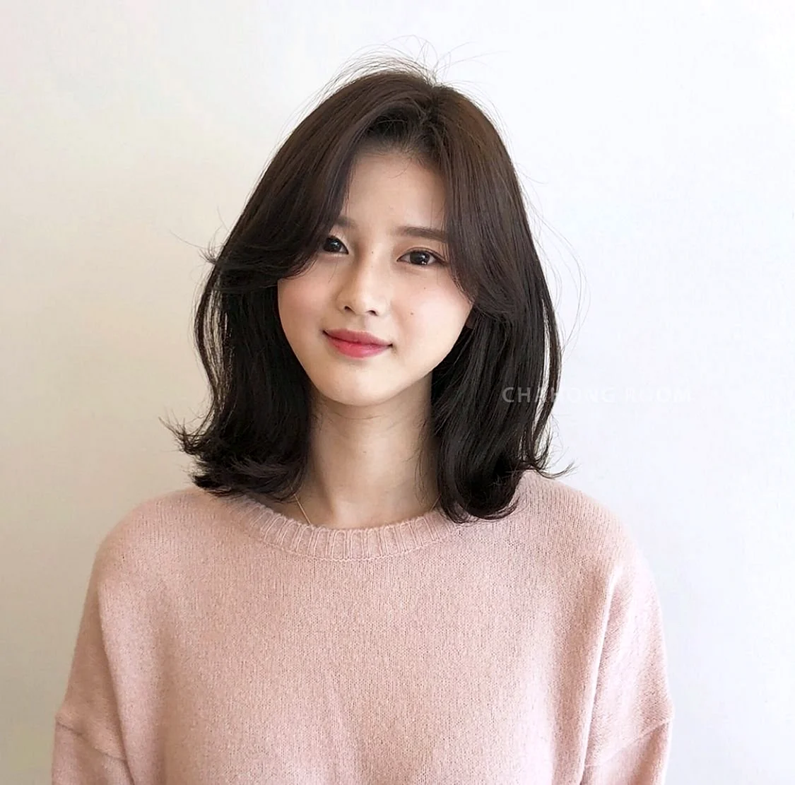 Haircut korean short средние волосы