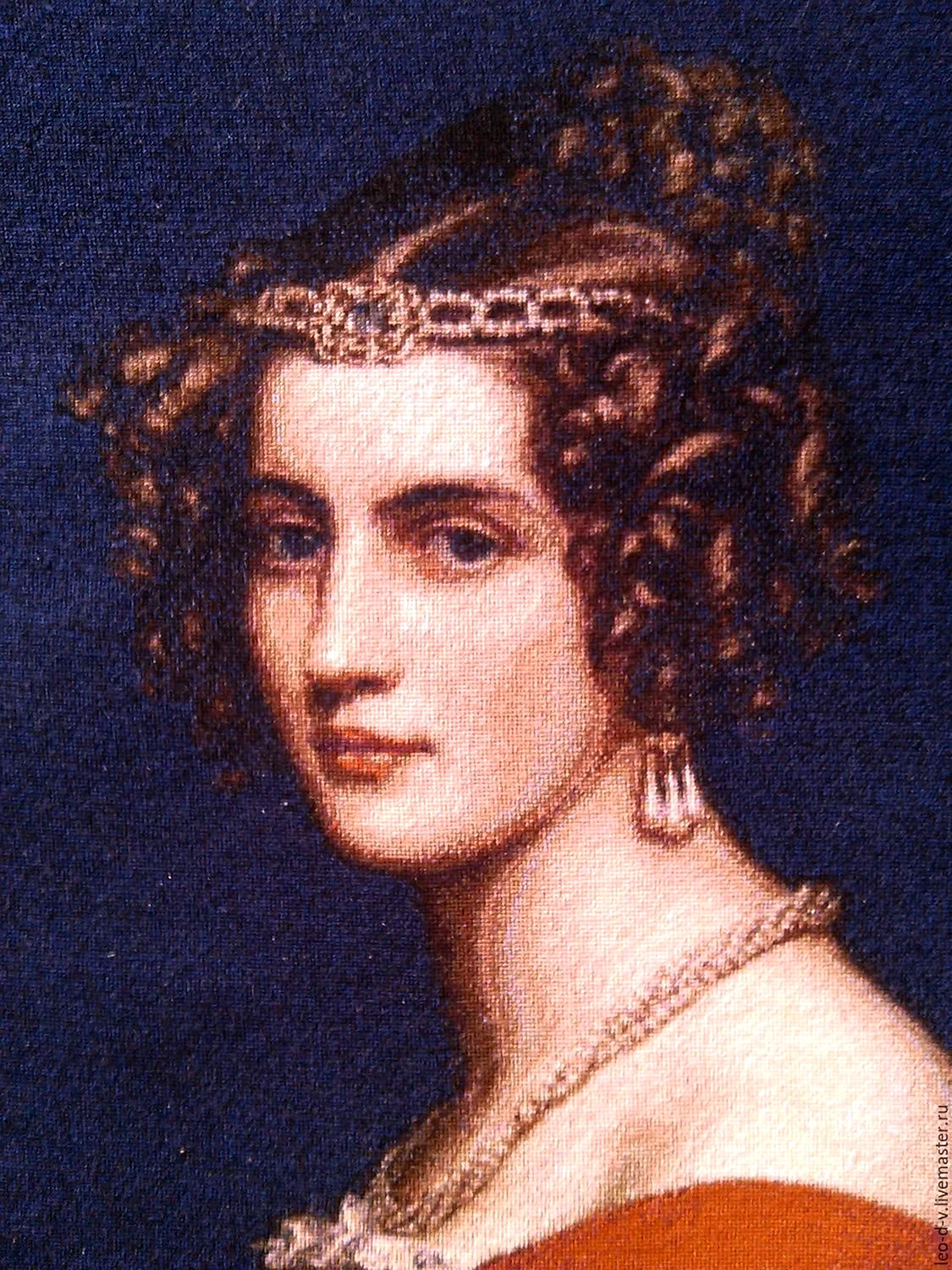 Joseph Karl Stieler портрет леди Джейн Элленборо