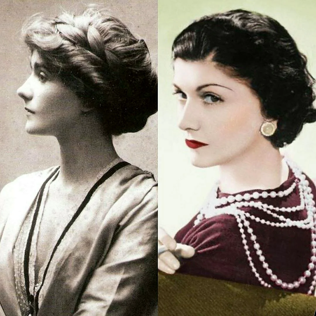 Коко Шанель 1908г причёска