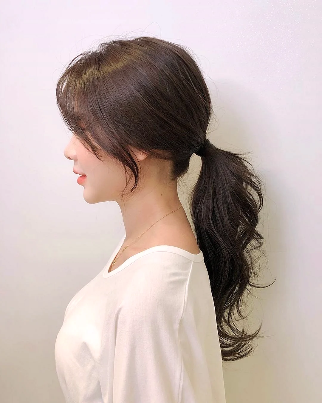 Корейские причёски на длинные волосы
