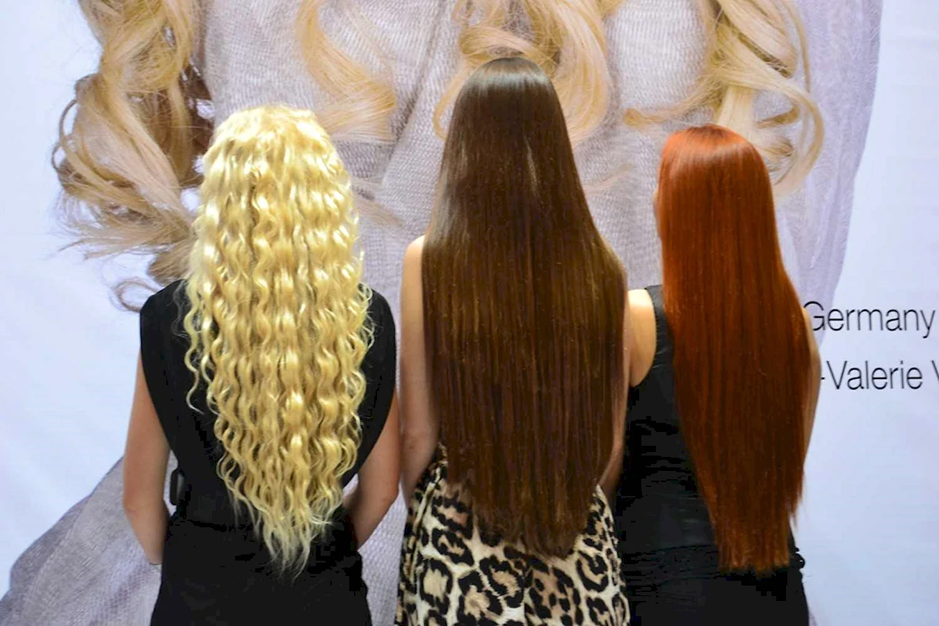 Наращивание волос волна