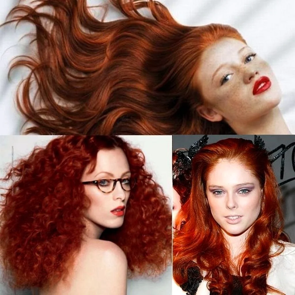 Николь Кидман с красными медными рыжими волосами
