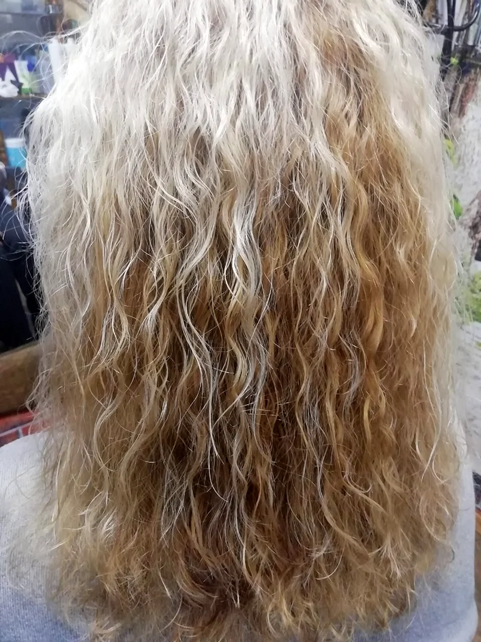 Окрашивание волос после биозавивки