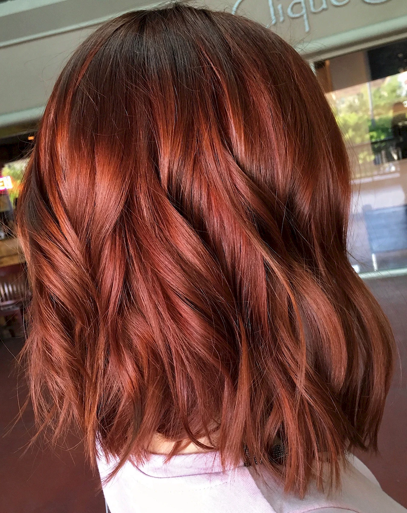 Окрашивание волос в рыжий цвет