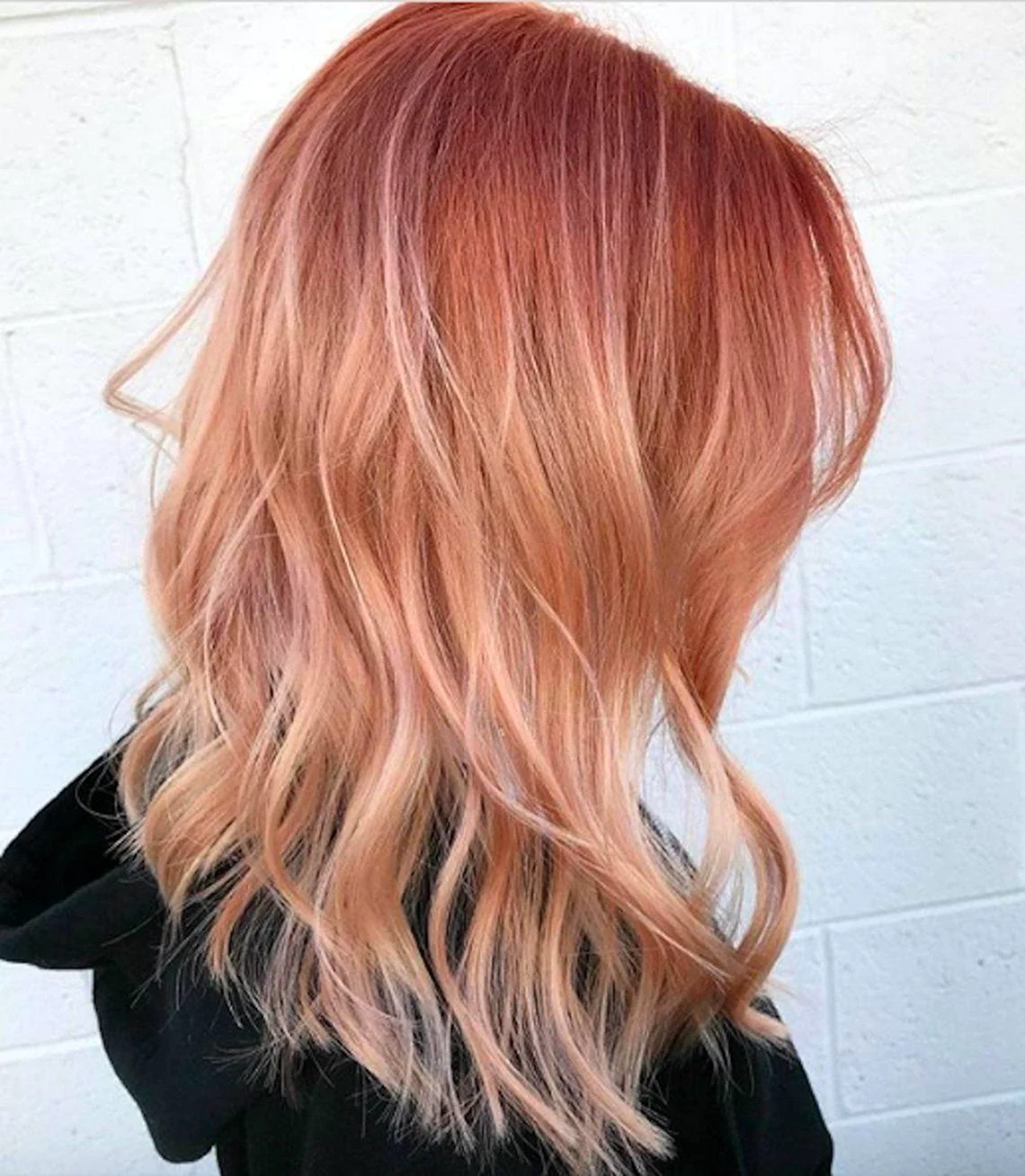 Peach hair цвет волос омбре