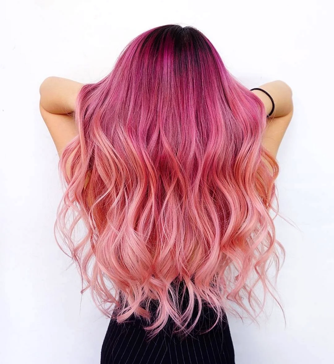 Pink Ombre hair