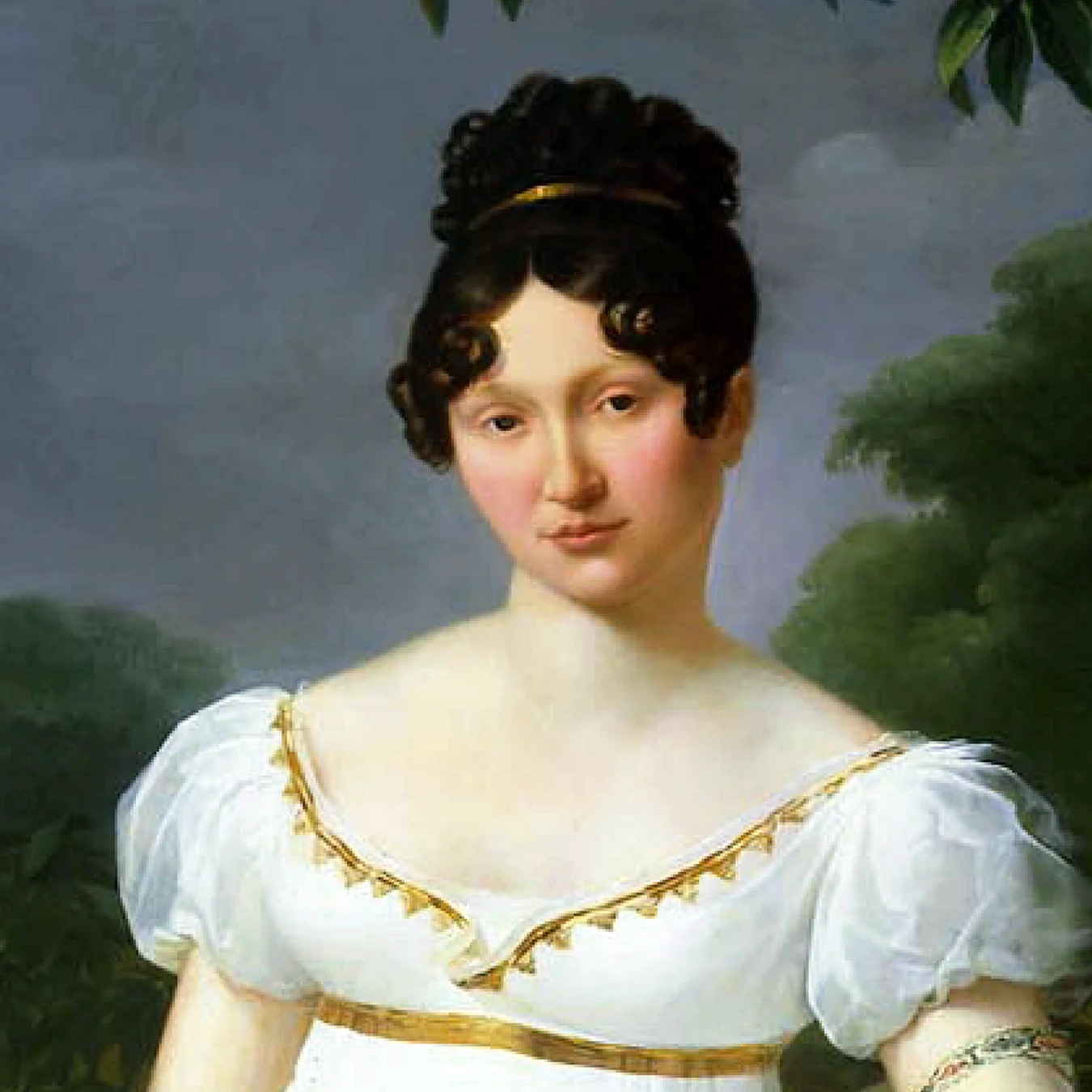 Прическа Ампир 19 века