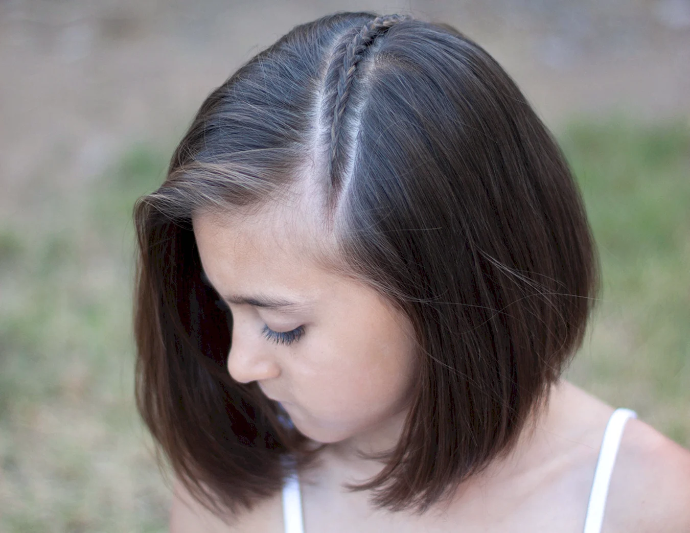Причёски на каре с распущенными волосами для девочки