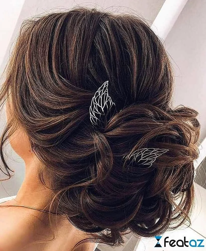 Причёски на свадьбу для гостей