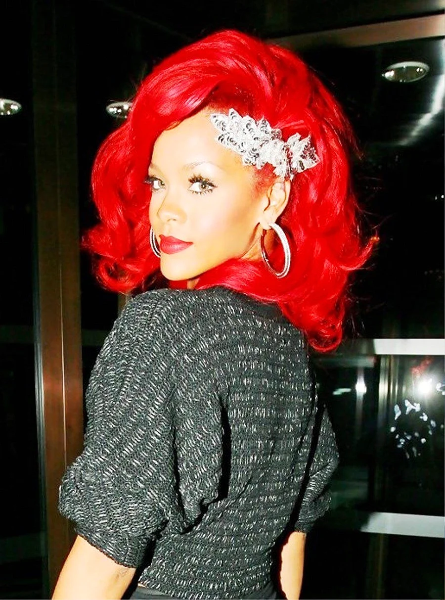 Rihanna Red hair
