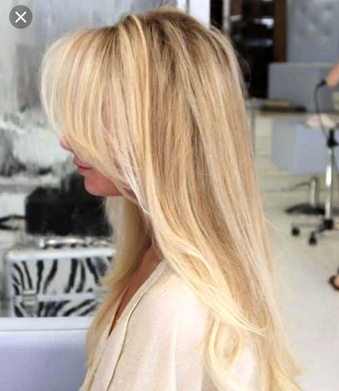 Стрижки на длинные волосы блонд