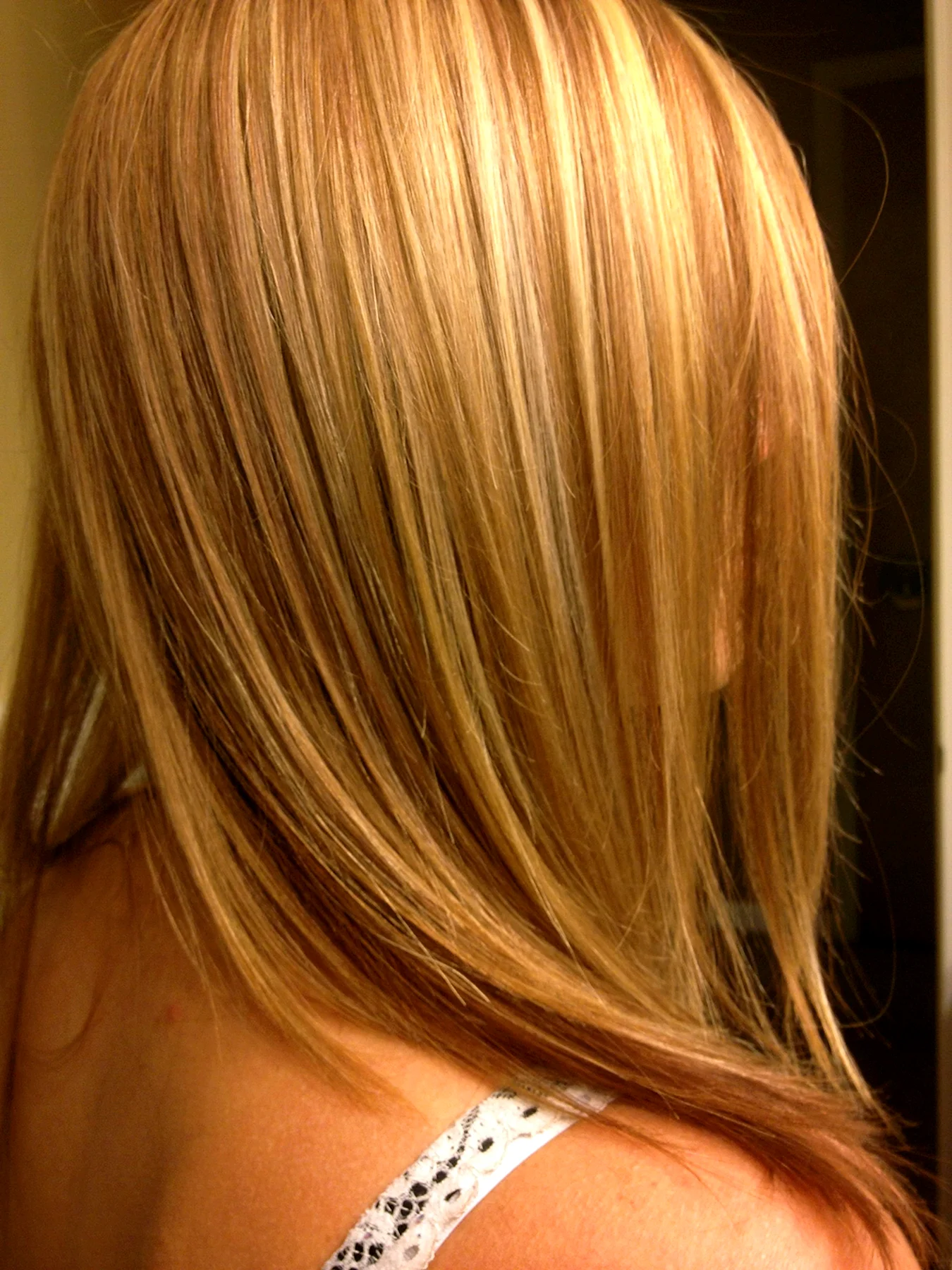 Светло рыжий блонд мелирование