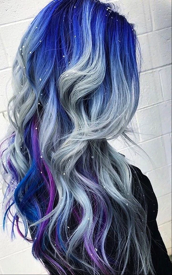 Цветное окрашивание волос