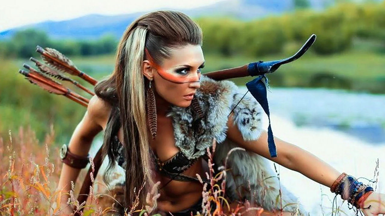 Женщины воительницы амазонки