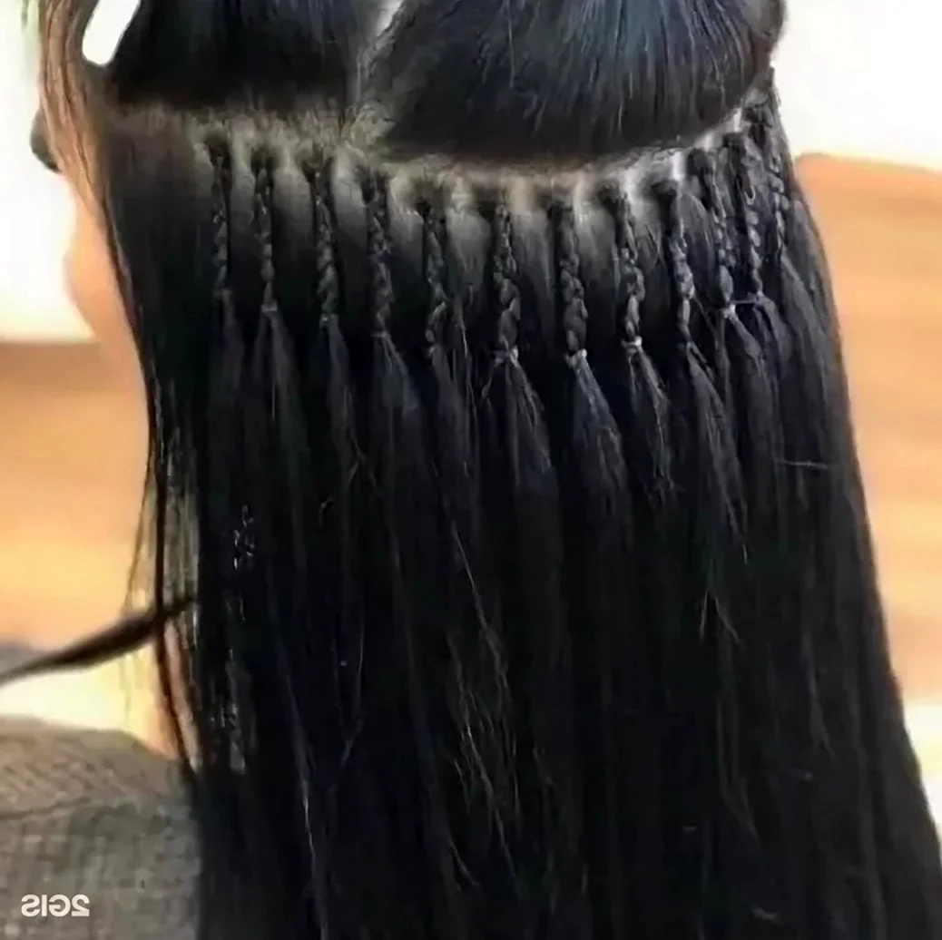 Афронаращивание волос канекалоном