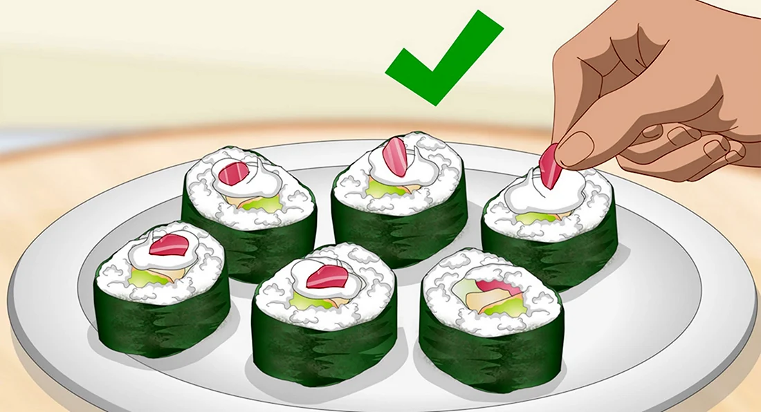 Алгоритм приготовления суши