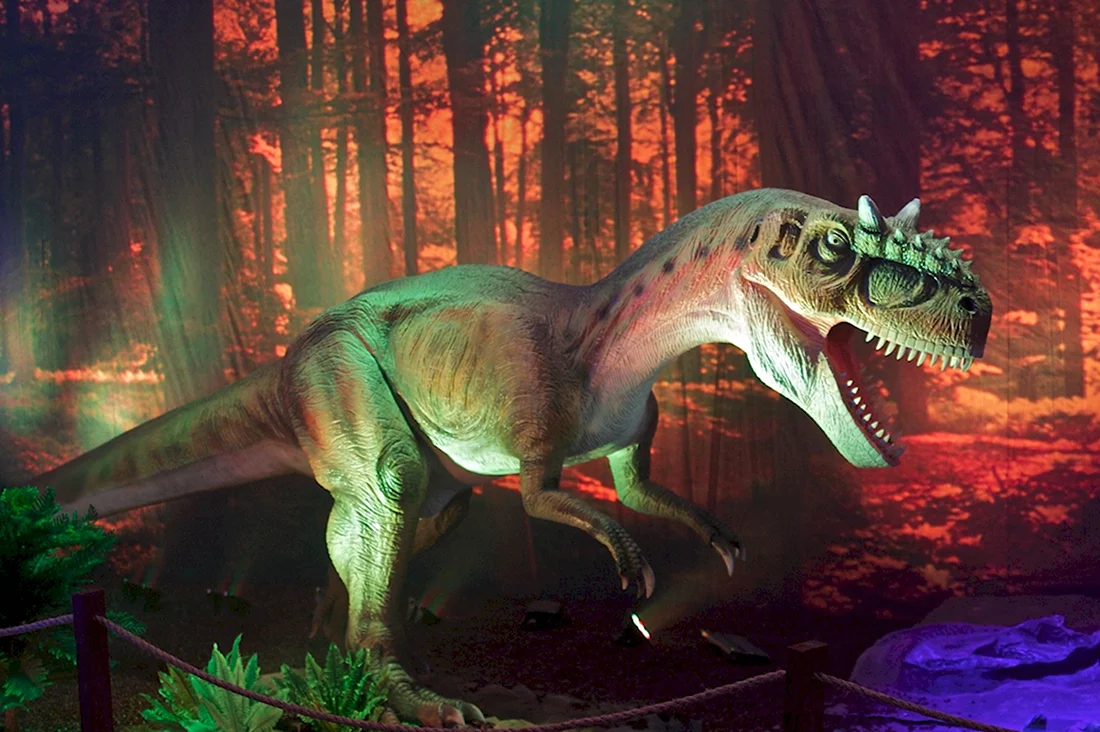 Аллосаурус динозавр