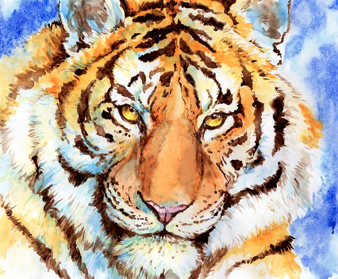 Амурский тигр батик