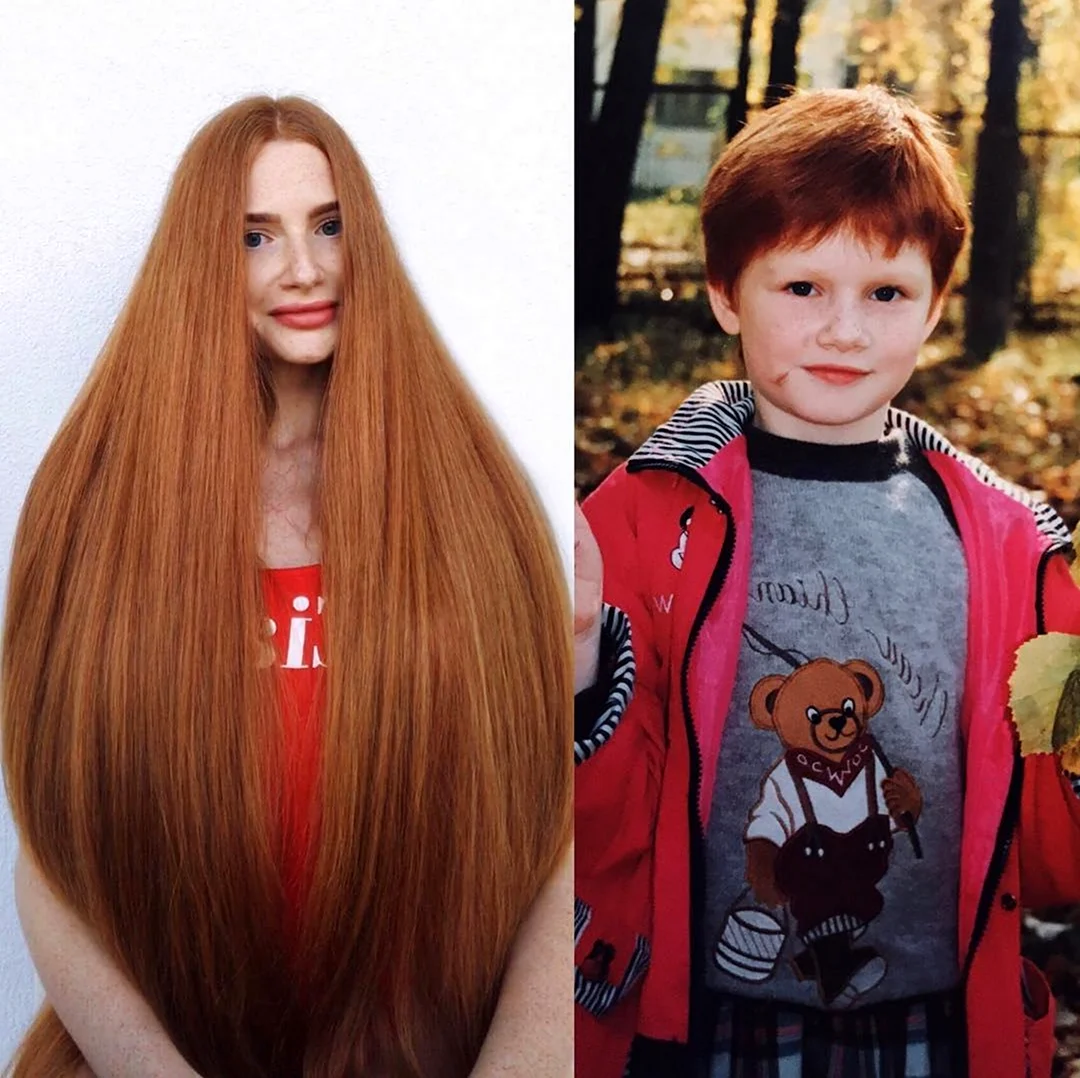 Анастасия Сидорова до и после