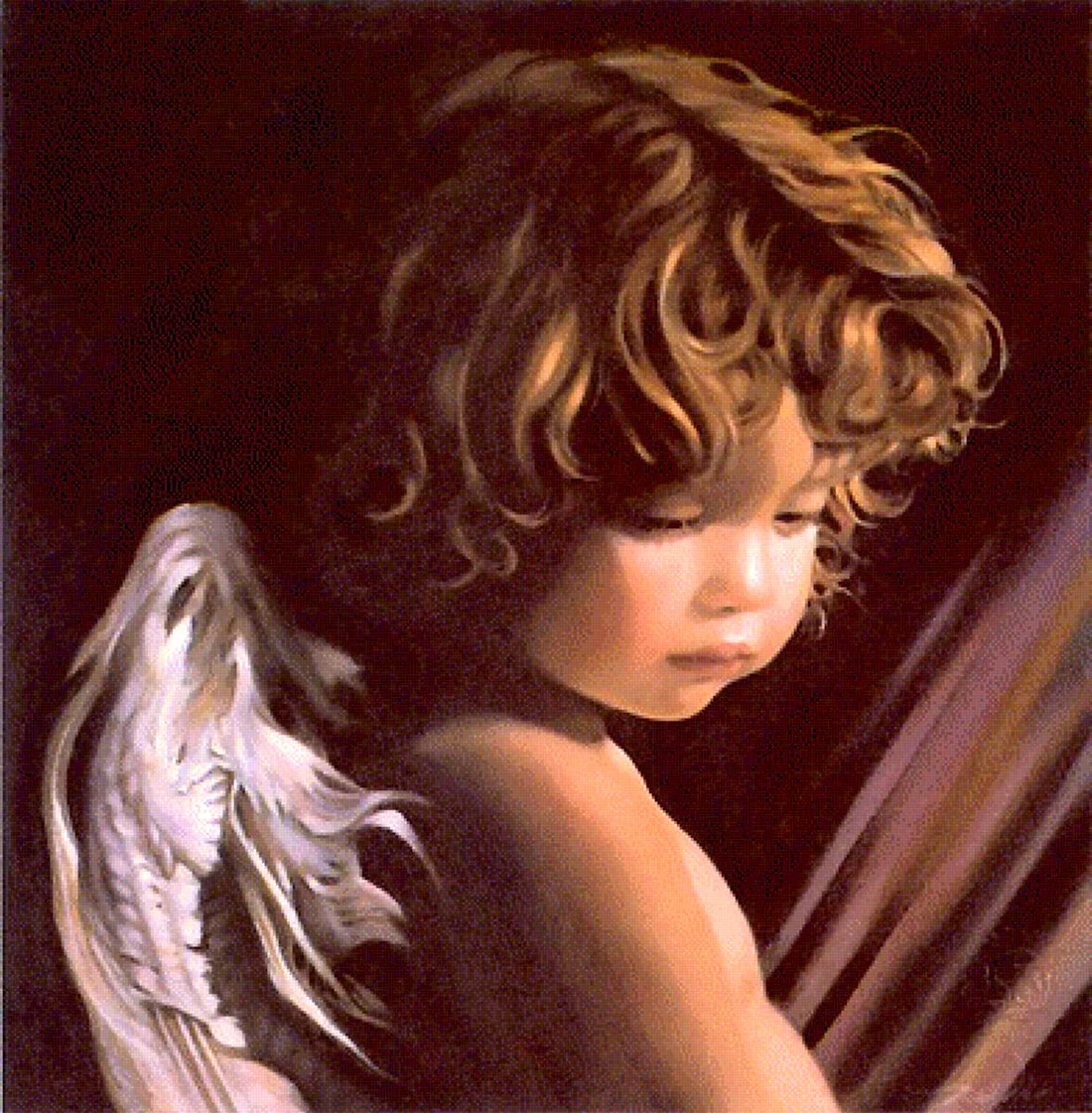 Ангелы живопись Нэнси Ноэль