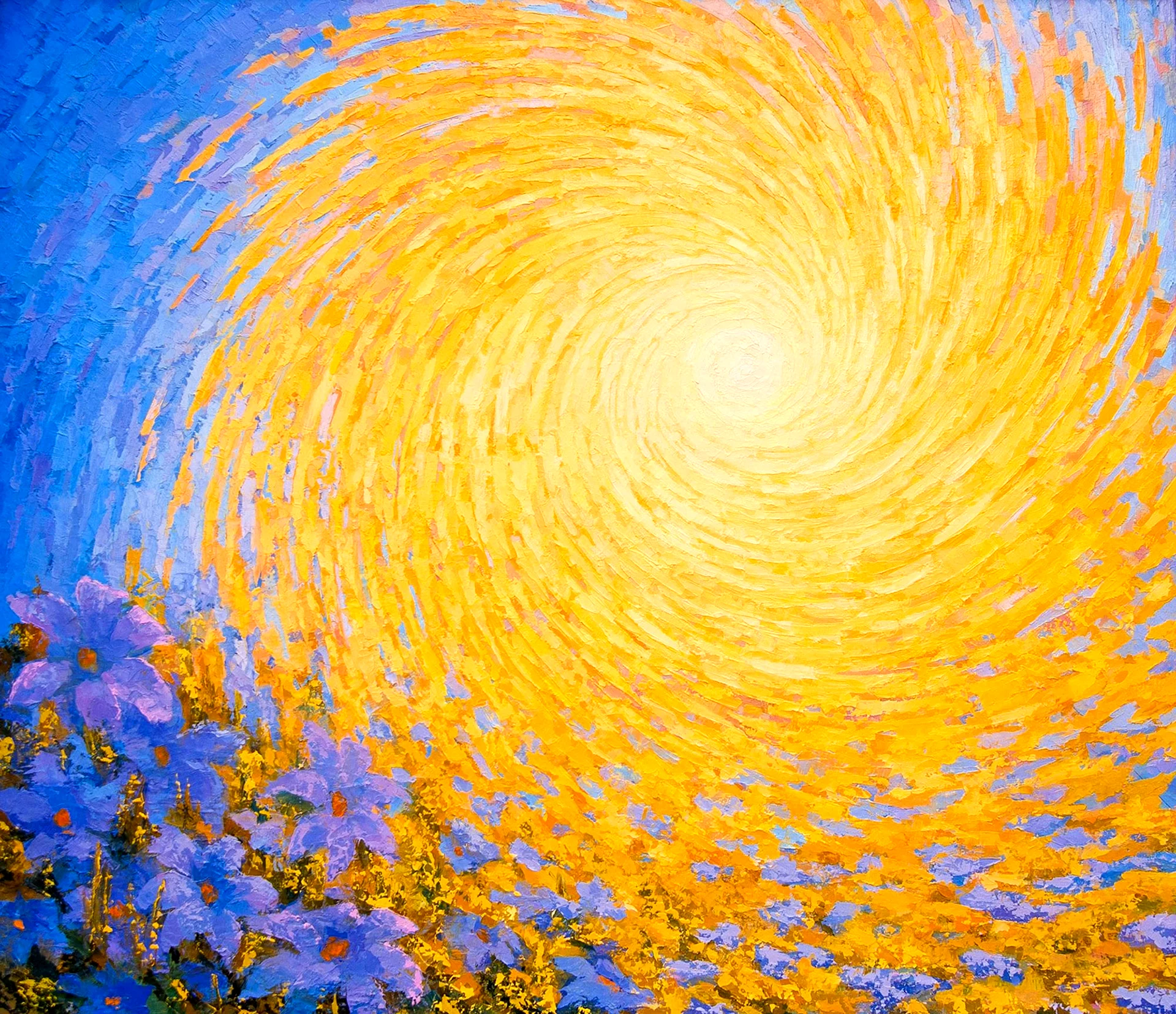 Азат Гадельшин картины солнце
