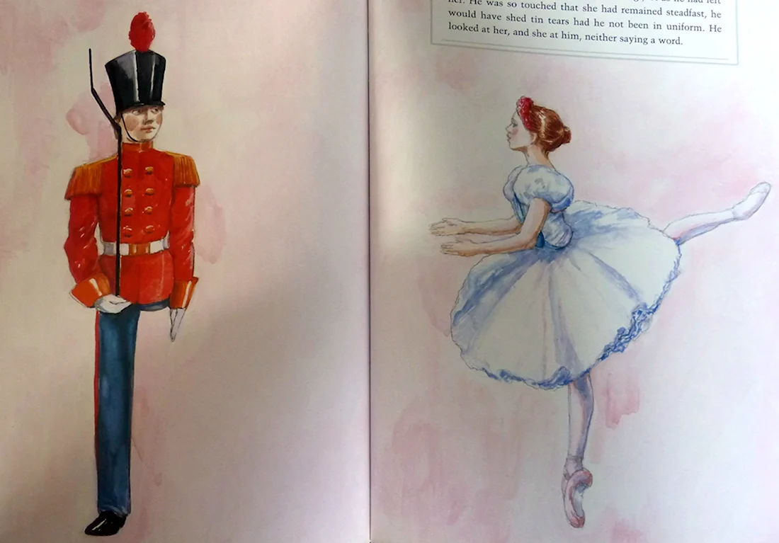 Балерина стойкий оловянный солдатик Андерс