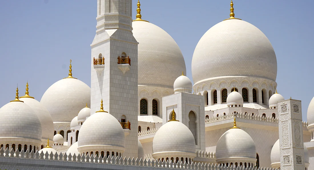 Белая мечеть в Абу-Даби