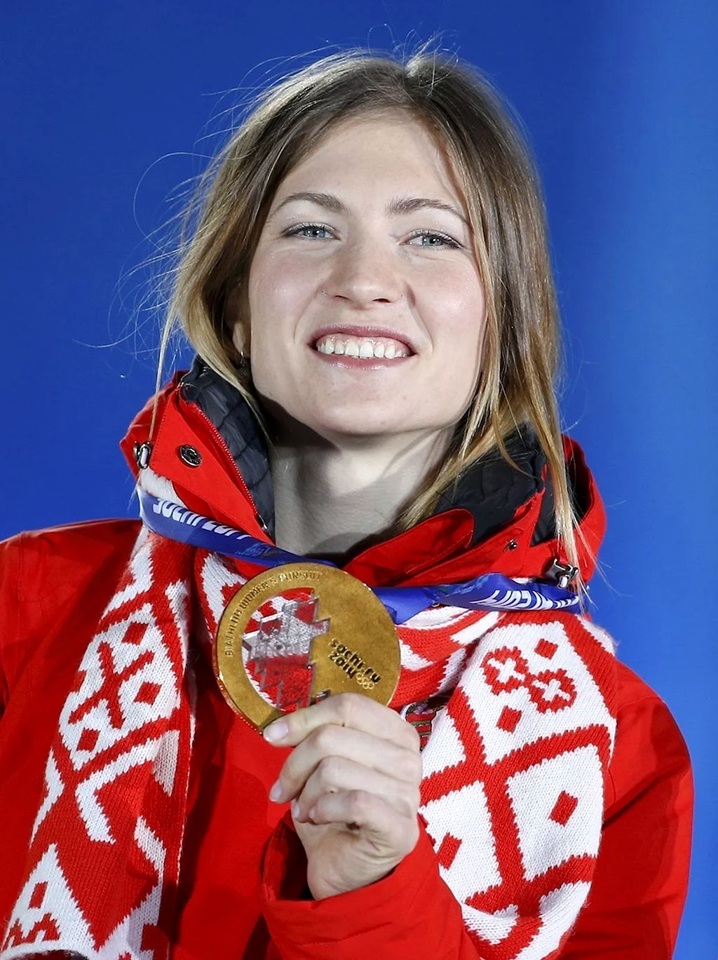 Биатлонистка Дарья Домрачева
