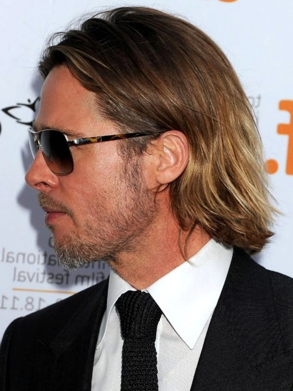 Брэд Питт Brad Pitt длинные волосы