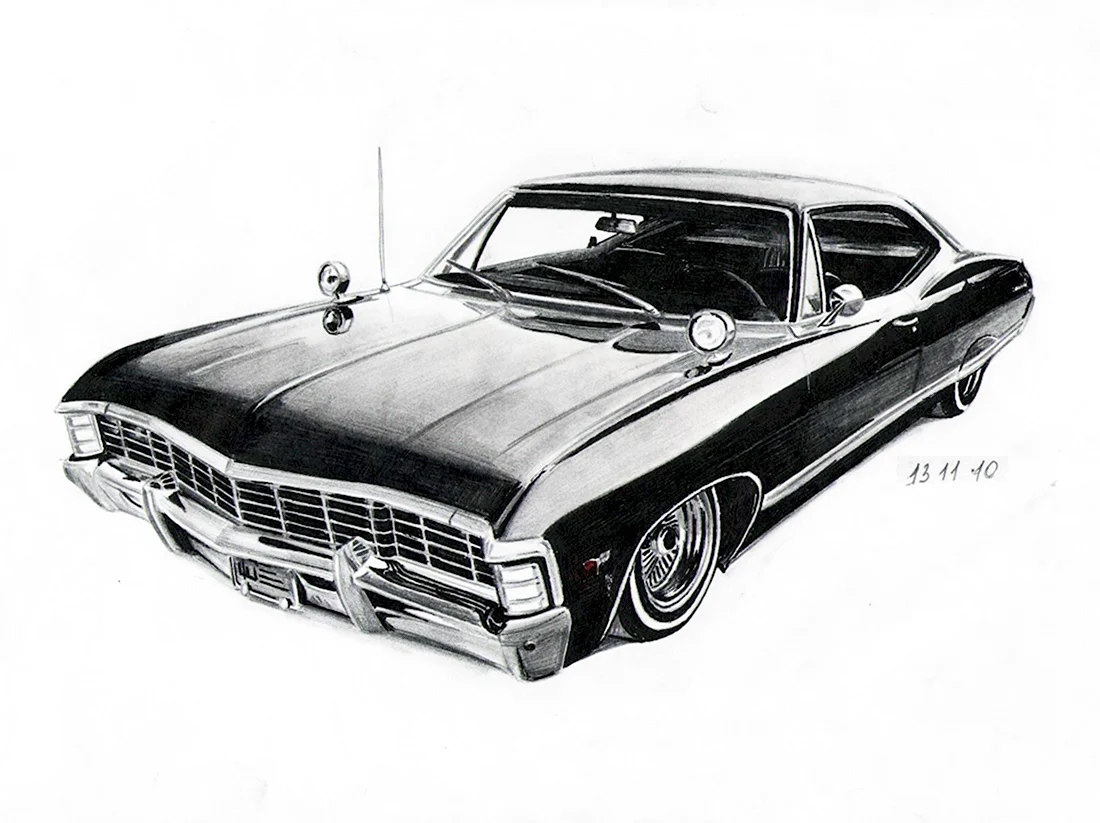 Chevrolet Impala рисунок