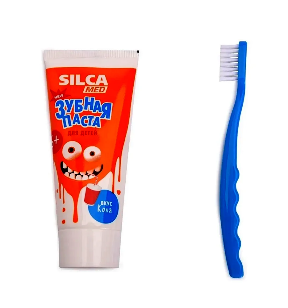 Детская зубная паста Silca