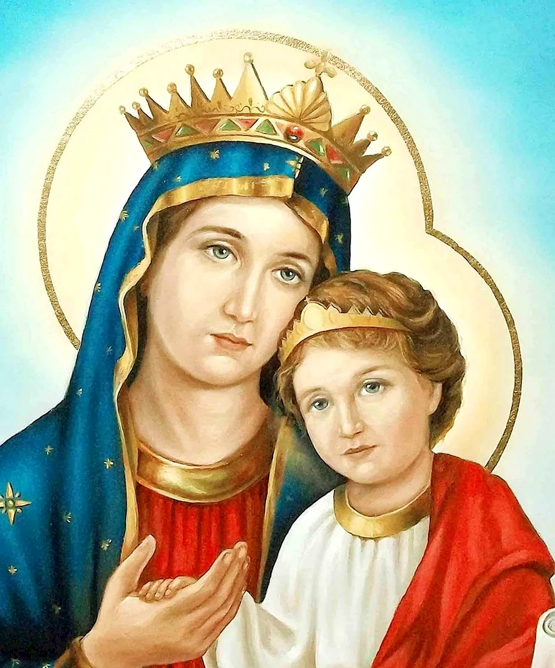 Дева Мария царица Небесная Мадонна Богородица.