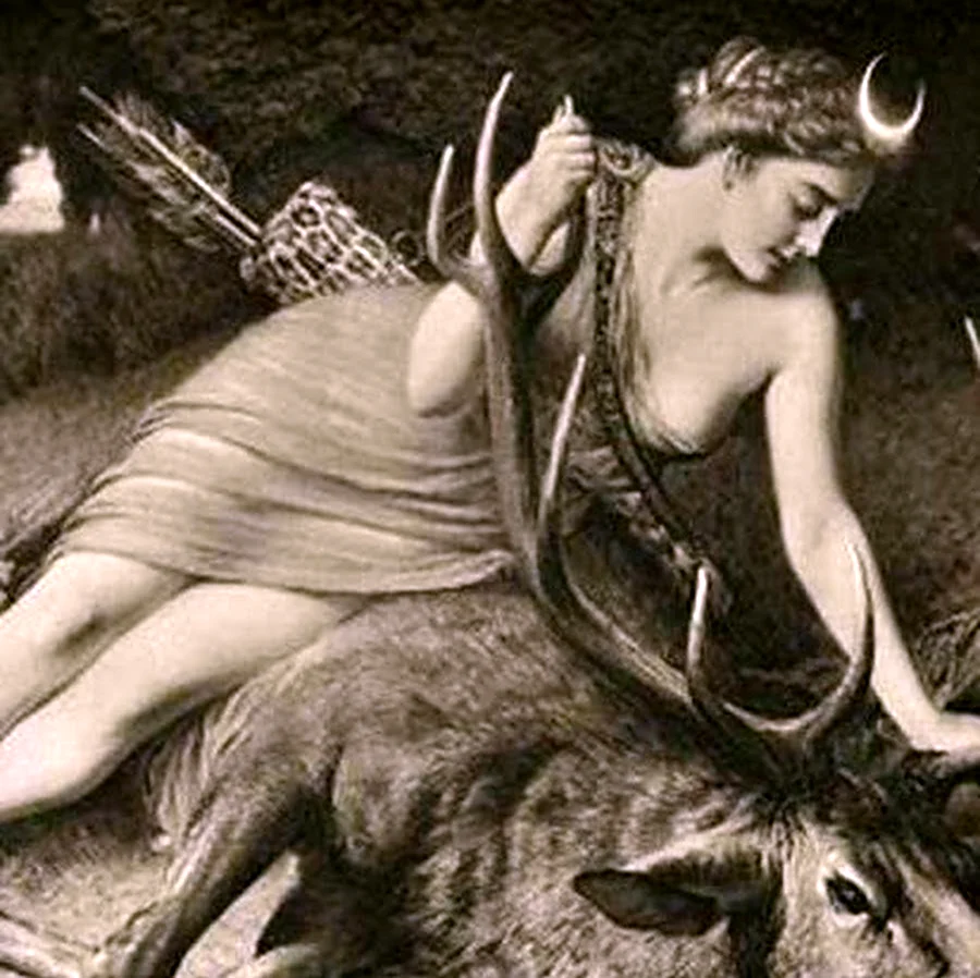 Диана охотница богиня