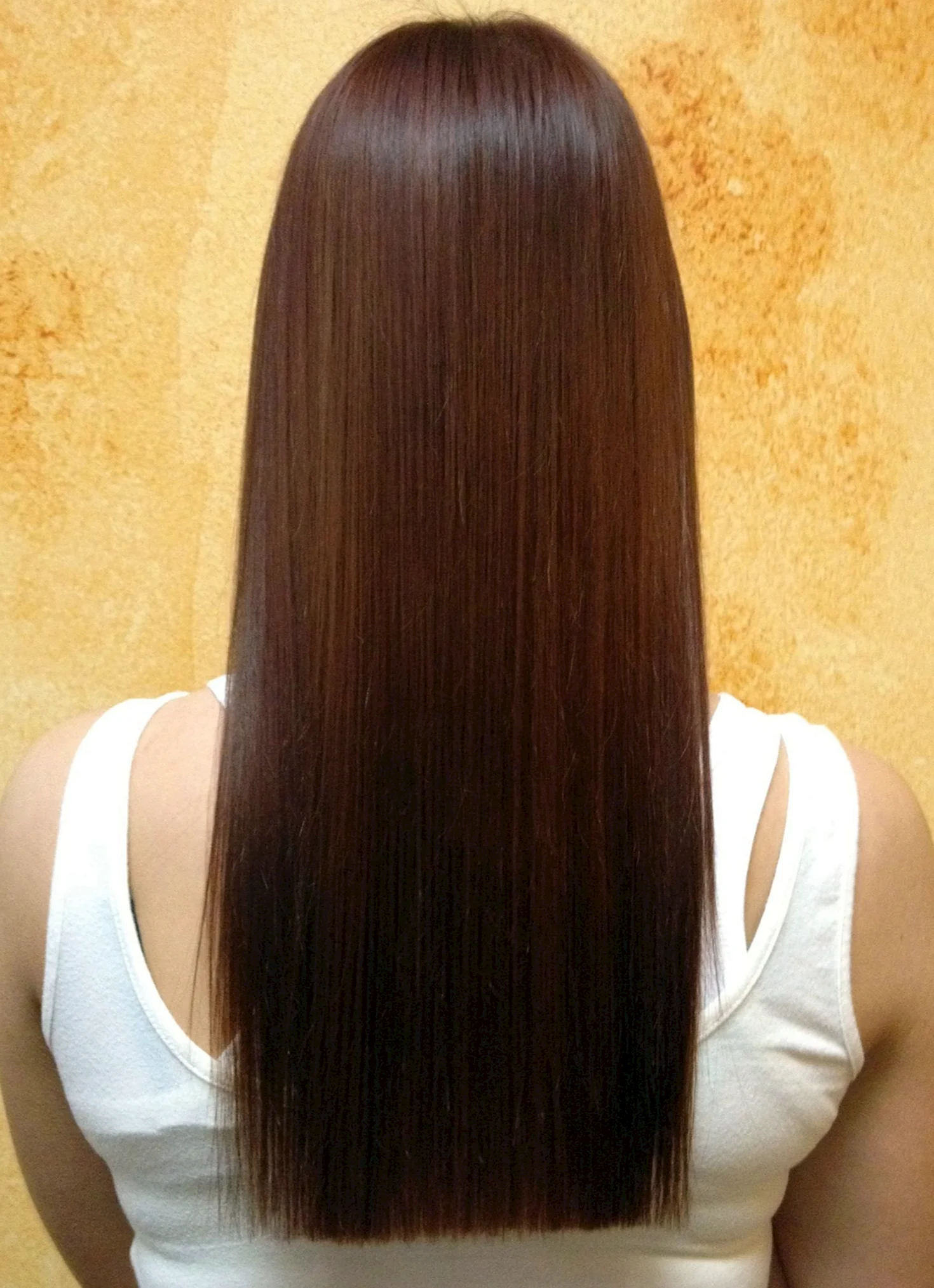 Длинные волосы до лопаток