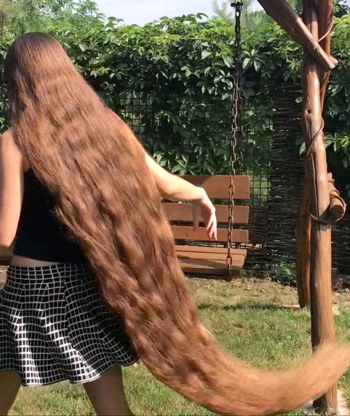 Длинные волосы до ног