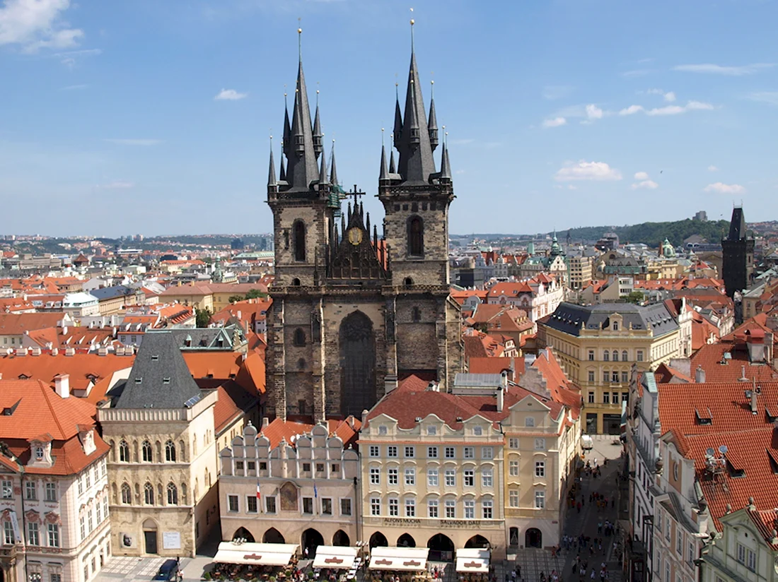 Достопримечательности Чехии Европа Прага