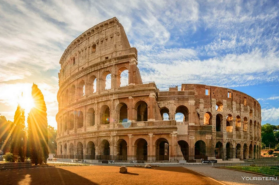 Древний Рим достопримечательности Колизей
