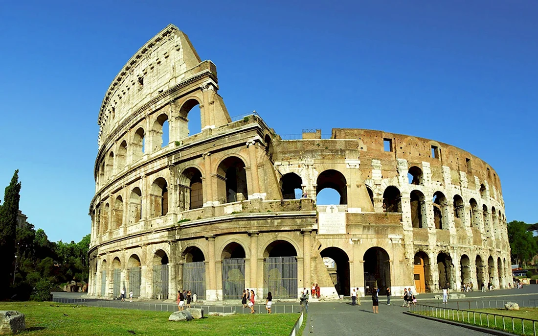 Древний Рим памятники архитектуры Колизей