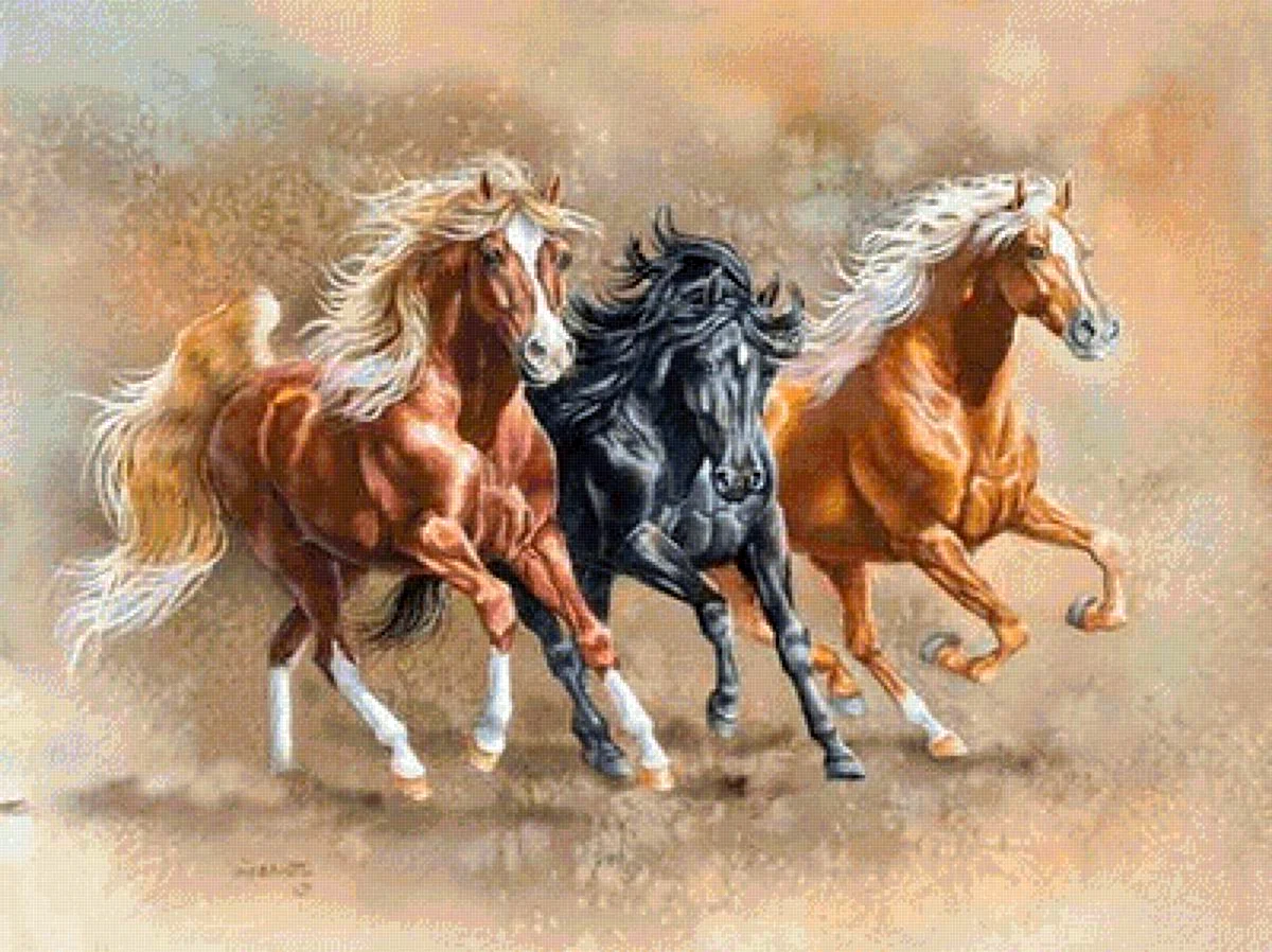 Джуди Гибсон художник картины лошади