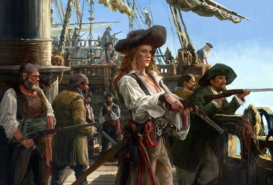 Энн Бонни пираты Карибского моря
