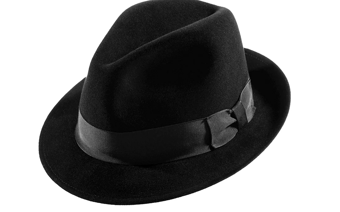 Еврейская фетровая шляпа Федора