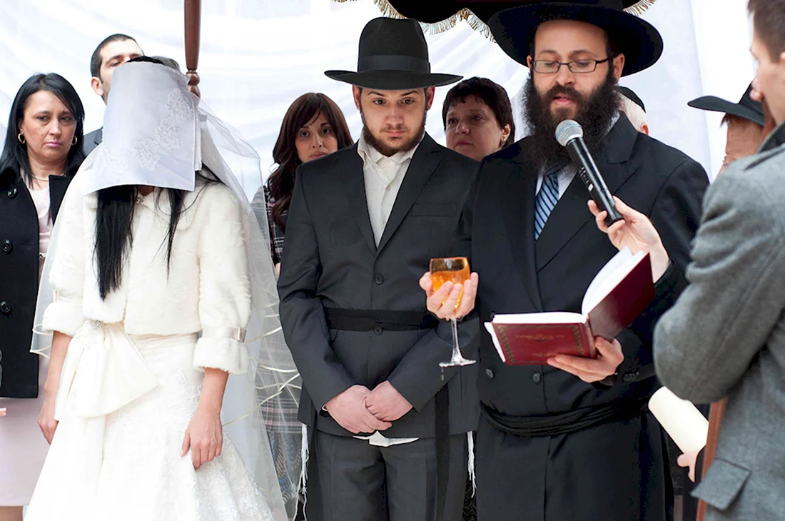 Еврейская хасидская свадьба