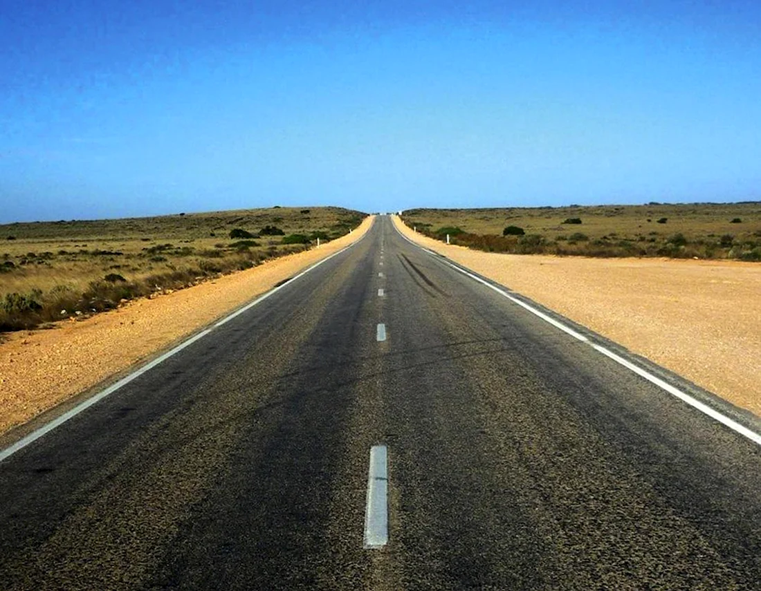 Eyre Highway в Австралии