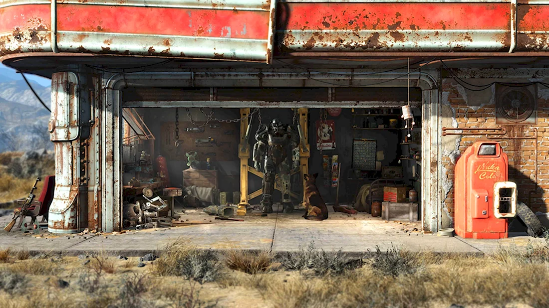 Fallout 4 фон