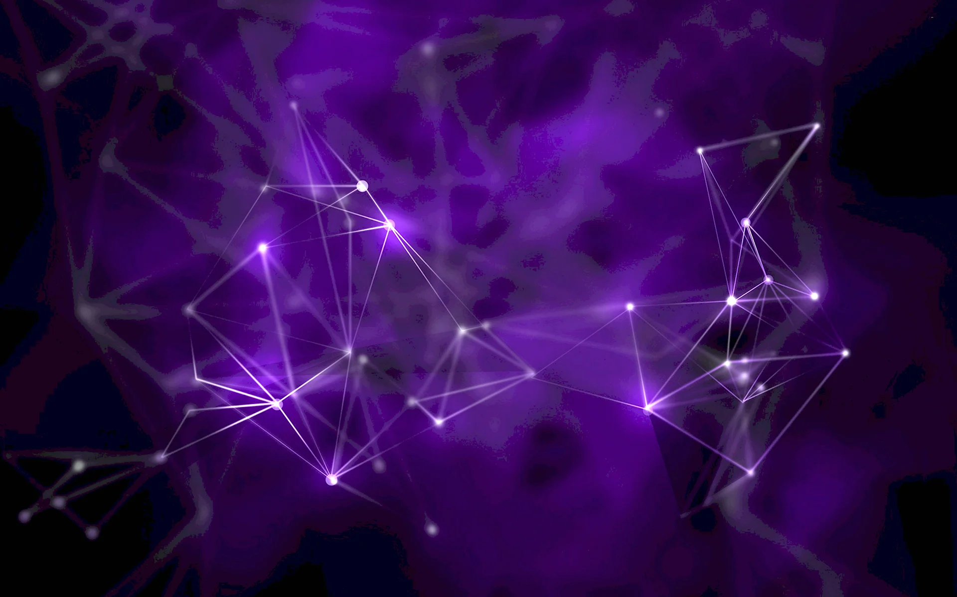 Фиолетовая Геометрическая абстракция