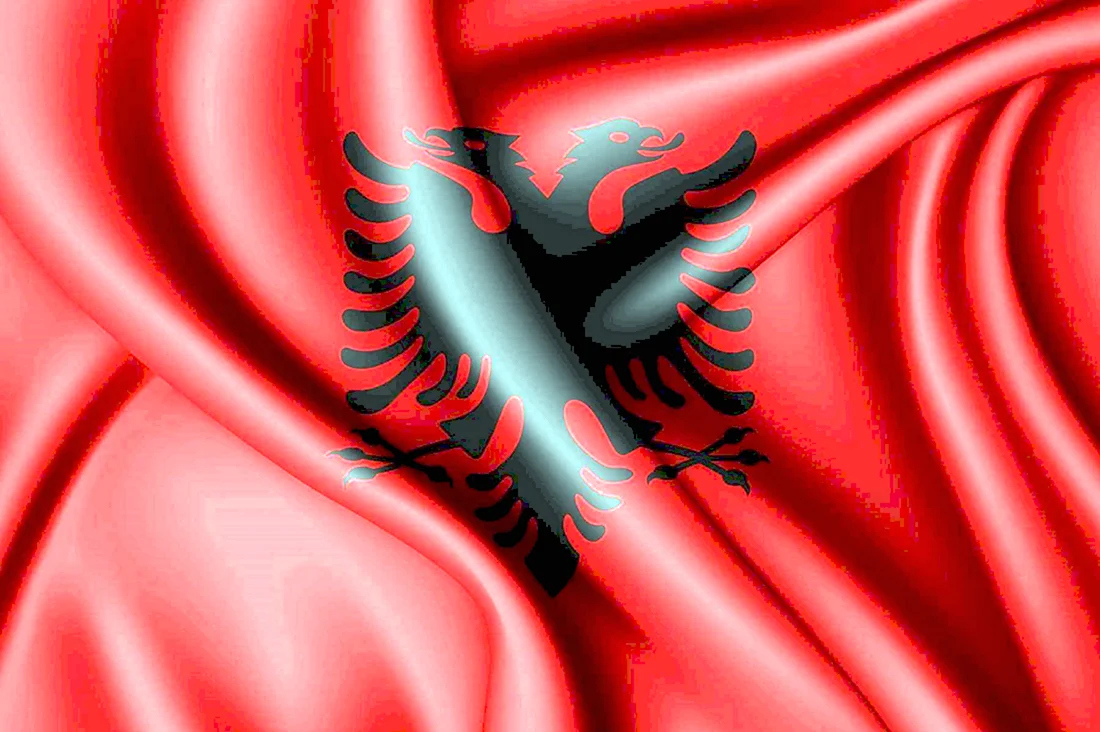 Флаг Албании и Черногории
