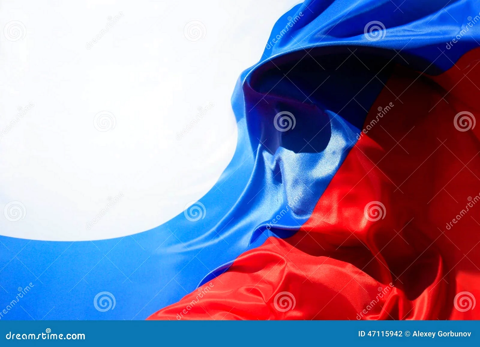 Флаг России абстрактный