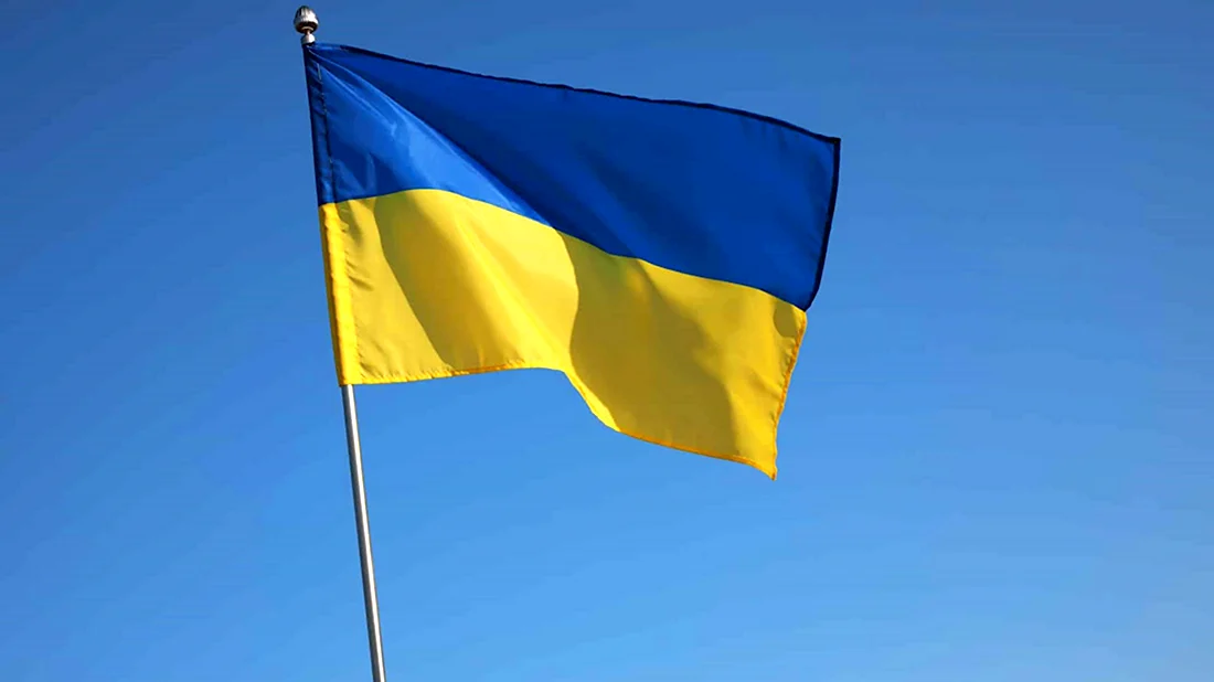 Флаг Украины и Болгарии